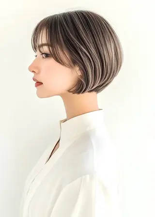 ショート 佐藤優晟/カラー/ 癖毛ショート/表参道のヘアスタイル