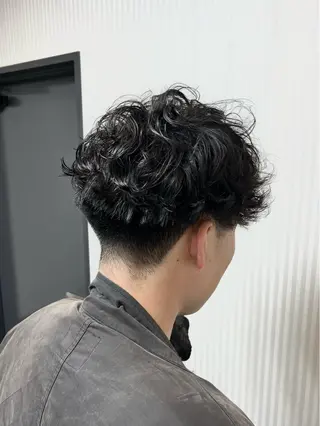 ショート パーマ 京橋🫧七菜 /ウル艶/髪質改善のヘアスタイル