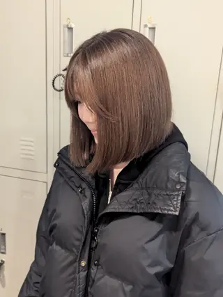 ショート カラー 🏹MIYU¦抜け感 ×柔らかカラーのヘアスタイル
