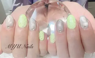 ネイル ニュアンスネイル🌈 MYU Nailsのネイルデザイン