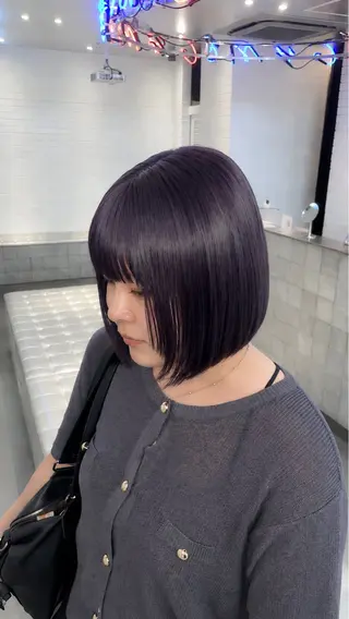 カラー 🌻ハイトーン/艶 カラー🌻ユリナのヘアスタイル