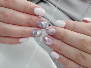 ネイル HOSHINO NAIL_長さだしのネイルデザイン