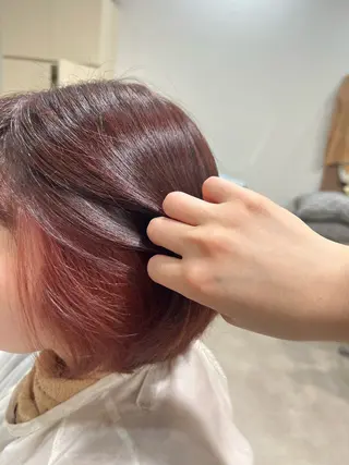 カラー ハラダユウカ flower西明石店のヘアスタイル