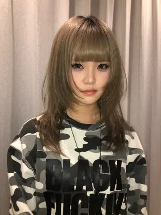 セミロング るか 🍀のヘアスタイル