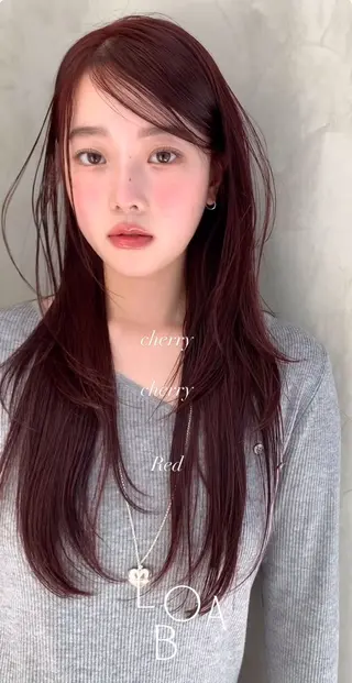 ロング カラー Keina/レイヤー /髪質改善🍀のヘアスタイル