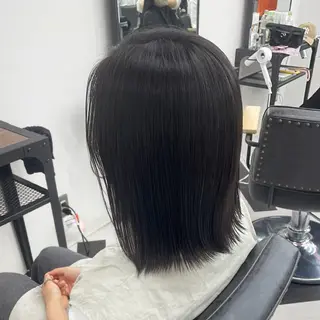 セミロング カラー パーマ ヘアアレンジ メンズ mona/ ストレートスタイル✨のヘアスタイル