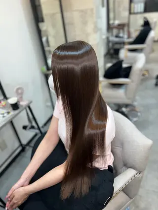 ロング 髪質改善/カラー/ モデル募集中🙌🏻のヘアスタイル
