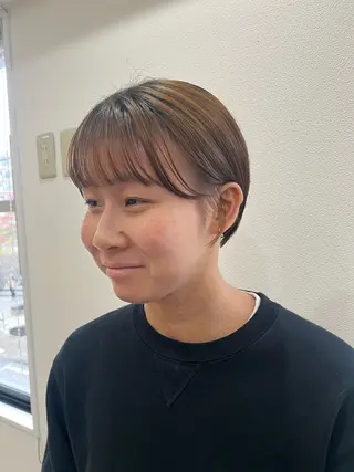 ショート 東村 桃花のヘアスタイル