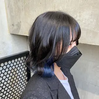 ミディアム カラー 前山拓巳 /マンツーマンサロンのヘアスタイル