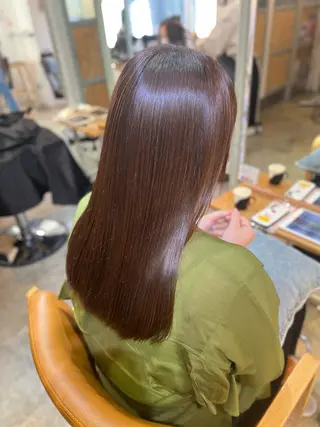 ロング 佐藤 菜々美のヘアスタイル