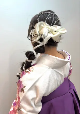 ロング ヘアアレンジ 【enil代表】 杉林和哉のヘアスタイル