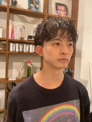 パーマ カットモデル募集 西川二葉のヘアスタイル