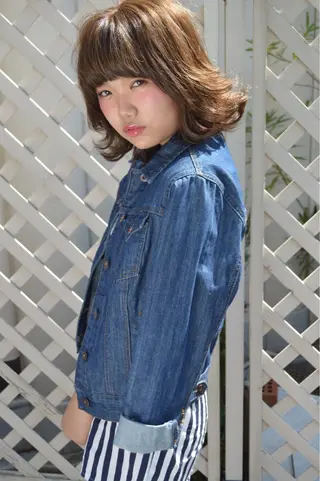 ショート ミディアム カラー 🧡ショートの達人 🧡SHOのヘアスタイル