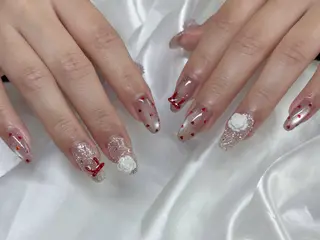 ネイル YURIN 𓈒ㅤׂ 𝜗𝜚のネイルデザイン