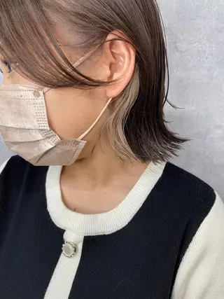 ショート モテ髪/ボブ/ショー ト/アダチフウトのヘアスタイル