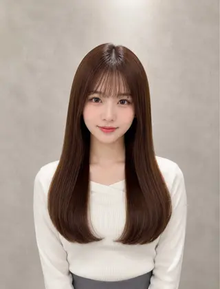 ロング カラー 透明感カラー💎 アレンジ🩰Rimiのヘアスタイル