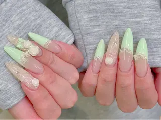 ネイル lucky nail 歌舞伎町のネイルデザイン