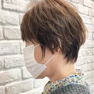 ショート 長谷川 駿のヘアスタイル