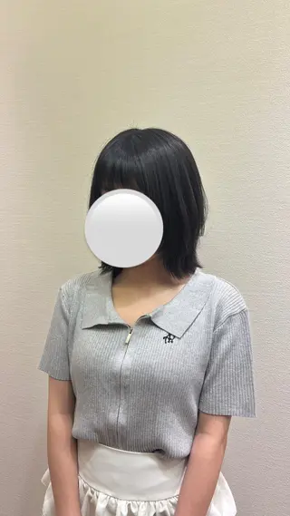 ミディアム RUDDER 小泉のヘアスタイル