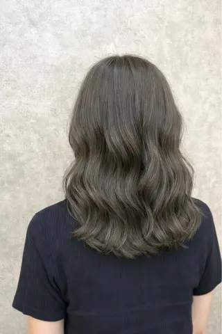セミロング カラー 【enil代表】 杉林和哉のヘアスタイル