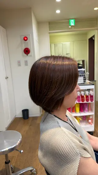 ショート 小松 陽香のヘアスタイル