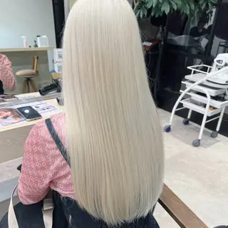 ロング sweep˖ ࣪⊹ ルカ┊ケアブリーチのヘアスタイル