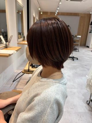 ショート 藤田 小波のヘアスタイル