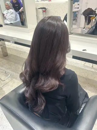 ロング カラー 𝐑𝐈𝐎ྀིのヘアスタイル