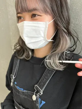 セミロング ❣️髪質改善/ 美髪矯正/沼座悠人のヘアスタイル