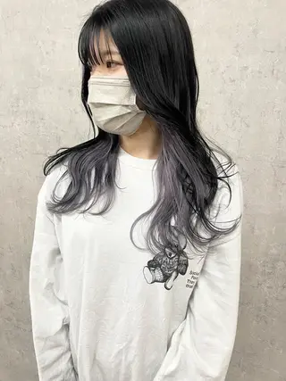 ミディアム カラー 髪質改善/美髪矯正 🪼土屋そーたのヘアスタイル