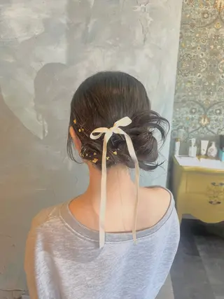ヘアアレンジ echo 米田 まりゑのヘアスタイル