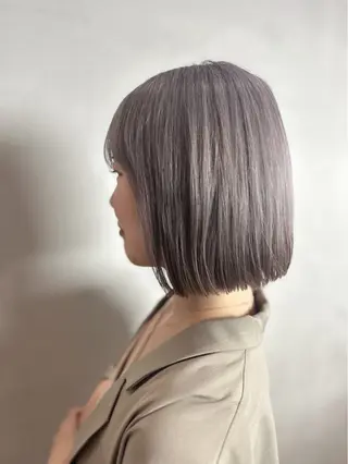 ミディアム 水谷 竜也のヘアスタイル