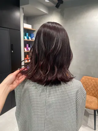 ミディアム カラー モデル様募集中 /REIRIのヘアスタイル