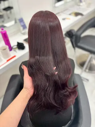 カラー 秋の愛されカラー🤎 深みブラウン/福岡のヘアスタイル