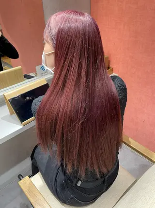 ロング 'comma rinkaのヘアスタイル