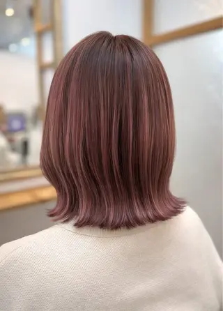 ミディアム カラー 【enil代表】 杉林和哉のヘアスタイル