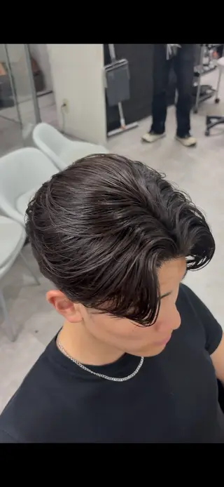 パーマ メンズ eraアメ村店 ヒイロのヘアスタイル