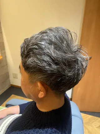 ショート カラー パーマ メンズ 大人女子&髪改善専門 Nobuフリーランスのヘアスタイル
