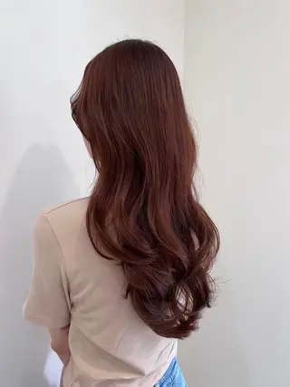 ロング カラー 石原 悠貴のヘアスタイル