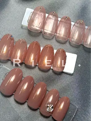 ネイル モチの良さ◉ フィルインネイル♡のネイルデザイン