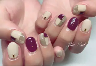 ネイル モチの良さ◉ フィルインネイル♡のネイルデザイン