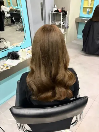 ロング kyon🎀 透明感カラー/西梅田のヘアスタイル