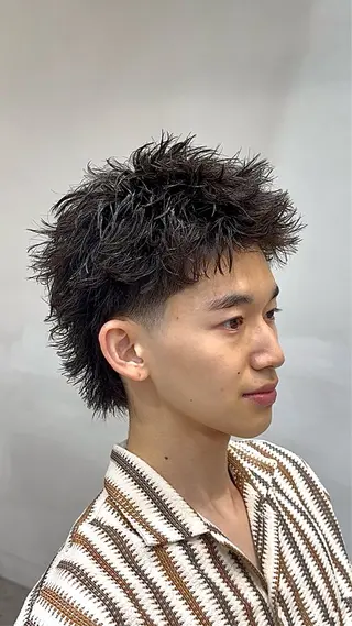 ショート パーマ メンズ fifth 一寸木 桂斗のヘアスタイル