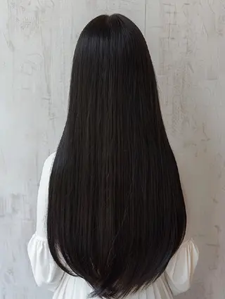 ロング しもかわ かほのヘアスタイル