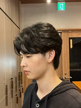 ミディアム メンズ fifth / 山下 和輝 海外風スタイルのヘアスタイル