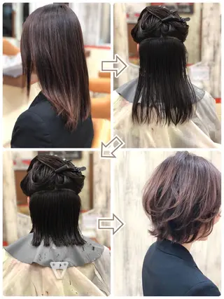 ショート 鈴木 悠のヘアスタイル