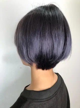 ショート カラー 小濱 ありすのヘアスタイル