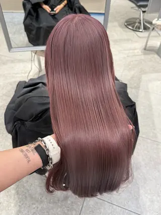 ロング カラー PELE/梅田 はるのヘアスタイル