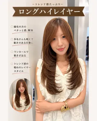 ロング 峠 祐樹のヘアスタイル