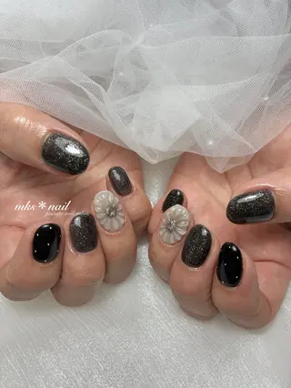ネイル mks＊nail //  枚方長尾のネイルデザイン